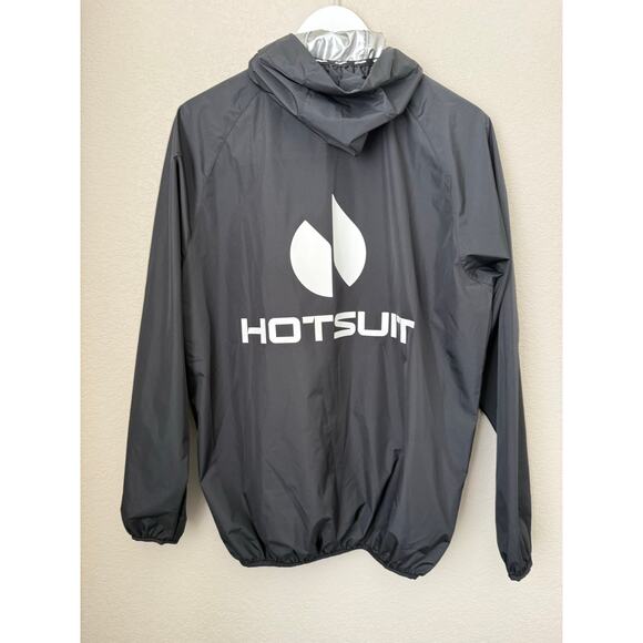 Hotsuit Sauna Sweat Jacket Size Large Men Lightweight - Picture 7 of 8